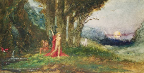 Pasiphae und der Stier, um 1876-80